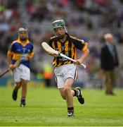 4 September 2016; Mark Holohan, Scoil Naomh Feichin, Termonfechin, Louth, representing Kilkenny, in action during the Go Games during the GAA Hurling All-Ireland Senior Championship Final match between Kilkenny and Tipperary at Croke Park in Dublin. Photo by Ray McManus/Sportsfile