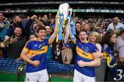 4 September 2016; Niall O’Meara, left, and Donagh Maher of Tipperary with the Liam MacCarthy Cup following the GAA Hurling All-Ireland Senior Championship Final match between Kilkenny and Tipperary at Croke Park in Dublin. Photo by Stephen McCarthy/Sportsfile