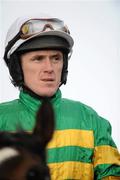 28 December 2010; Jockey Tony McCoy on his way to compete in The Lexus Steeplechase. Leopardstown Christmas Racing Festival 2010, Leopardstown Racecourse, Leopardstown, Dublin. Picture credit: Barry Cregg / SPORTSFILE
