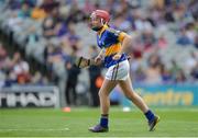 4 September 2016; Ava Maloney, Shinrone NS, Shinrone, Birr, Offaly, representing Tipperary, during the INTO Cumann na mBunscol GAA Respect Exhibition Go Games at the GAA Hurling All-Ireland Senior Championship Final match between Kilkenny and Tipperary at Croke Park in Dublin. Photo by Piaras Ó Mídheach/Sportsfile