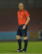 6 September 2016; Referee Graham Kelly during the U17 International Friendly match between Republic of Ireland and Turkey at Turners Cross in Cork. Photo by Eóin Noonan/Sportsfile