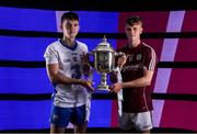 7 September 2016; After an exciting 2016 Bord Gáis Energy GAA Hurling U-21 All-Ireland Championship, it has all come down to Galway and Waterford, who will battle it out for the newly unveiled James Nowlan Cup. The pair will go head to head in Semple Stadium, Thurles this Saturday 10th September at 5pm. The game will be preceded by the clash of Meath and Mayo in the ‘B’ championship decider at 3pm, with both games to be broadcast live on TG4. Pictured in Semple Stadium are Waterford's Patrick Curran and Galway's Brian Molloy. Photo by Ramsey Cardy/Sportsfile