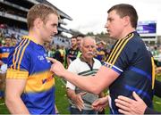 4 September 2016; Tipperary team-mates Noel McGrath, left, and Darren Gleeson following the GAA Hurling All-Ireland Senior Championship Final match between Kilkenny and Tipperary at Croke Park in Dublin. Photo by Cody Glenn/Sportsfile
