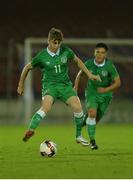 6 September 2016; Gavin Kilkenny of Republic of Ireland advances on the ball during the U17 International Friendly match between Republic of Ireland and Turkey at Turners Cross in Cork. Photo by Eóin Noonan/Sportsfile