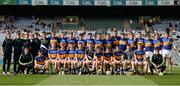 4 September 2016; Tipperary squad before the Electric Ireland GAA Hurling All-Ireland Minor Championship Final in Croke Park, Dublin.  Photo by Eóin Noonan/Sportsfile