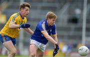 23 July 2016; Pádraic Collins of Clare in action against Niall McInerney of Roscommon during the GAA Football All-Ireland Senior Championship, Round 4A, game between Clare and Roscommon at Pearse Stadium un Salthill, Galway. Photo by Brendan Moran/Sportsfile