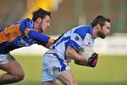 9 January 2011; Colm Parkinson, Laois, in action against Stephen Kelly, Wicklow. O'Byrne Cup, Laois v Wicklow, O'Moore Park, Portlaoise, Co. Laois. Picture credit: David Maher / SPORTSFILE