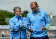 23 July 2016; Roscommon joint managers Kevin McStay, left, and Fergal O'Donnell during the GAA Football All-Ireland Senior Championship, Round 4A, game between Clare and Roscommon at Pearse Stadium un Salthill, Galway. Photo by Brendan Moran/Sportsfile