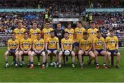 23 July 2016; The Roscommon team before the GAA Football All-Ireland Senior Championship, Round 4A, game between Clare and Roscommon at Pearse Stadium un Salthill, Galway. Photo by Brendan Moran/Sportsfile