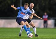 9 September 2016; Ryan Swan of UCD is tackled by Alan Keane of Dundalk during the Irish Daily Mail FAI Cup Quarter-Final match between UCD and Dundalk at the UCD Bowl in Belfield, Dublin. Photo by Ramsey Cardy/Sportsfile