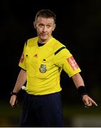 9 September 2016; Referee Derek Tomney during the Irish Daily Mail FAI Cup Quarter-Final match between UCD and Dundalk at the UCD Bowl in Belfield, Dublin. Photo by Ramsey Cardy/Sportsfile
