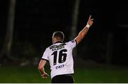 9 September 2016; Ciaran Kilduff of Dundalk celebrates after scoring his side's first goal of the game during the Irish Daily Mail FAI Cup Quarter-Final match between UCD and Dundalk at the UCD Bowl in Belfield, Dublin. Photo by Ramsey Cardy/Sportsfile