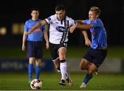 9 September 2016; Patrick McEleney of Dundalk is tackled by Greg Sloggett of UCD during the Irish Daily Mail FAI Cup Quarter-Final match between UCD and Dundalk at the UCD Bowl in Belfield, Dublin. Photo by Ramsey Cardy/Sportsfile