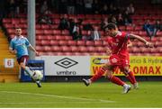 10 August 2016; Billy Dennehy of St. Patricks Athletic scores his side's third goal during the Irish Daily Mail FAI Cup Quarter-Final match between St Patrick's Athletic and Cobh Ramblers at Richmond Park in Inchicore, Dublin. Photo by Tomas Greally/Sportsfile