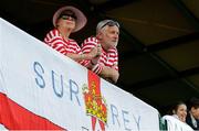 10 September 2016; Ulster supporters before the Guinness PRO12 Round 2 match between Benetton Treviso and Ulster at the Stadio Monigo in Treviso, Italy. Photo by Roberto Bregani/Sportsfile