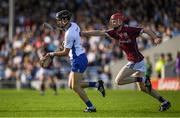 10 September 2016; Conor Gleeson of Waterford in action against Thomas Monaghan of Galway during the Bord Gáis Energy GAA Hurling All-Ireland U21 Championship Final match between Galway and Waterford at Semple Stadium in Thurles, Co Tipperary. Photo by Ray McManus/Sportsfile