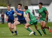 10 September 2016; Tim Murphy of Leinster is tackled by Michael O’Reilly of Connacht during the U19 Interprovincial Series Round 2 match between Connacht and Leinster at Galwegians RFC in Galway. Photo by Oliver McVeigh/Sportsfile