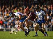 10 September 2016; Míchéal Harney, left, and Conor Gleeson of Waterford in action against Bord Gáis Energy Ambassador Conor Whelan of Galway during the Bord Gáis Energy GAA Hurling All-Ireland U21 Championship Final match between Galway and Waterford at Semple Stadium in Thurles, Co Tipperary. Photo by Ray McManus/Sportsfile