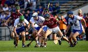 10 September 2016; Wateford players, from left, Tom Devine, Stephen Bennett and Patrick Curran in action against Sean Loftus of Galway during the Bord Gáis Energy GAA Hurling All-Ireland U21 Championship Final match between Galway and Waterford at Semple Stadium in Thurles, Co Tipperary. Photo by Brendan Moran/Sportsfile