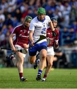 10 September 2016; Tom Devine of Waterford in action against Shane Cooney of Galway during the Bord Gáis Energy GAA Hurling All-Ireland U21 Championship Final match between Galway and Waterford at Semple Stadium in Thurles, Co Tipperary. Photo by Brendan Moran/Sportsfile