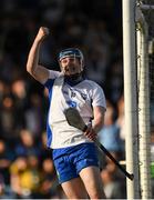 10 September 2016; Shane Bennett of Waterford celebrates scoring his side's 4th goal in the 49th minute during the Bord Gáis Energy GAA Hurling All-Ireland U21 Championship Final match between Galway and Waterford at Semple Stadium in Thurles, Co Tipperary. Photo by Ray McManus/Sportsfile