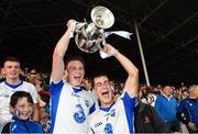 10 September 2016; Austin Gleeson, left, and Colm Roche of Waterford lift the James Nowlan Cup after winning the Bord Gáis Energy GAA Hurling All-Ireland U21 Championship Final match between Galway and Waterford at Semple Stadium in Thurles, Co Tipperary. Photo by Ray McManus/Sportsfile