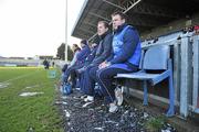 9 January 2011; Justin McNulty, far right, Laois manager, during the game. O'Byrne Cup, Laois v Wicklow, O'Moore Park, Portlaoise, Co. Laois. Picture credit: David Maher / SPORTSFILE