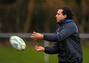 10 January 2011; Leinster's Isa Nacewa in action during squad training ahead of their Heineken Cup, Pool 2, Round 5, game against Saracens on Saturday. Leinster Rugby Squad Training, Donnybrook Stadium, Donnybrook, Dublin. Picture credit: Stephen McCarthy / SPORTSFILE
