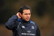 10 January 2011; Leinster's Isa Nacewa during squad training ahead of their Heineken Cup, Pool 2, Round 5, game against Saracens on Saturday. Leinster Rugby Squad Training, Donnybrook Stadium, Donnybrook, Dublin. Picture credit: Stephen McCarthy / SPORTSFILE