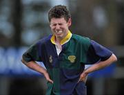 11 January 2011; A disappointed Joe Jones, East Glendalough, at the end of the game. Duff Cup Final, East Glendalough v Skerries Community College, Templeville Road, Tempelogue, Dublin. Picture credit: David Maher / SPORTSFILE