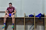 10 September 2016; Shane Bennett of Waterford in the dressing room after the Bord Gáis Energy GAA Hurling All-Ireland U21 Championship Final match between Galway and Waterford at Semple Stadium in Thurles, Co Tipperary. Photo by Brendan Moran/Sportsfile