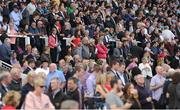 10 September 2016; A general view of the crowd during the Longines Irish Champions Weekend  at Leopardstown Racecourse in Dublin. Photo by Sam Barnes/Sportsfile