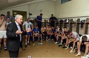 10 September 2016; Paddy Joe Ryan the Waterford chairman speaking to the players after the Bord Gáis Energy GAA Hurling All-Ireland U21 Championship Final match between Galway and Waterford at Semple Stadium in Thurles, Co Tipperary. Ray McManus/Sportsfile