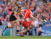 11 September 2016; Julie Ann Malone of Kilkenny in action against Leanne O'Sullivan of Cork during the Liberty Insurance All-Ireland Senior Camogie Championship Final match between Cork and Kilkenny at Croke Park in Dublin. Photo by Piaras Ó Mídheach/Sportsfile