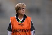 11 September 2016; Kilkenny manager Ann Downey prior to the Liberty Insurance All-Ireland Senior Camogie Championship Final match between Cork and Kilkenny at Croke Park in Dublin. Photo by Piaras Ó Mídheach/Sportsfile