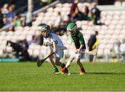 10 September 2016; Action from the Meath v Mayo INTO Cumann na mBunscol GAA Respect Exhibition Half-Time Games at the Bord Gáis Energy Leinster GAA Hurling U21 Championship B Final match between Meath and Mayo at Semple Stadium in Thurles, Co Tipperary. Photo by Ray McManus/Sportsfile