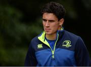 12 September 2016; Joey Carbery of Leinster arrives ahead of Leinster Rugby Squad Training in Belfield, Dublin.  Photo by Seb Daly/Sportsfile
