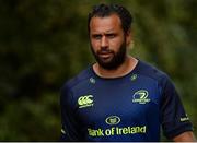 12 September 2016; Isa Nacewa of Leinster arrives ahead of Leinster Rugby Squad Training in Belfield, Dublin.  Photo by Seb Daly/Sportsfile