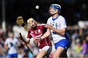 10 September 2016; Stephen Bennett of Waterford in action against Conor Jennings of Galway during the Bord Gáis Energy GAA Hurling All-Ireland U21 Championship Final match between Galway and Waterford at Semple Stadium in Thurles, Co Tipperary. Photo by Brendan Moran/Sportsfile
