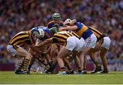 4 September 2016; Kilkenny and Tipperary playes tussle for the ball during the GAA Hurling All-Ireland Senior Championship Final match between Kilkenny and Tipperary at Croke Park in Dublin. Photo by Piaras Ó Mídheach/Sportsfile