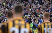 4 September 2016; Tipperary captain Brendan Maher lifts the Liam MacCarthy cup as Kilkenny players look on after the GAA Hurling All-Ireland Senior Championship Final match between Kilkenny and Tipperary at Croke Park in Dublin. Photo by Piaras Ó Mídheach/Sportsfile