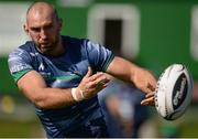 13 September 2016; Connacht captain John Muldoon in action during squad training at the Sportsground in Galway. Photo by Seb Daly/Sportsfile