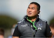 13 September 2016; Connacht head coach Pat Lam during squad training at the Sportsground in Galway. Photo by Seb Daly/Sportsfile