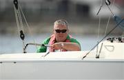 13 September 2016; John Twomey of Ireland before the 3-Person Keelboat (Sonar) at the Marina da Glória during the Rio 2016 Paralympic Games in Rio de Janeiro, Brazil. Photo by Sportsfile