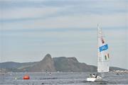 13 September 2016; A general view of the Irish sonar keelboat before the 3-Person Keelboat (Sonar) at the Marina da Glória during the Rio 2016 Paralympic Games in Rio de Janeiro, Brazil. Photo by Sportsfile