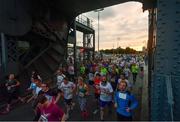 13 September 2016; A general view during the Grant Thornton Corporate 5K Team Challenge 2016 at Dublin Docklands. Photo by Ramsey Cardy/Sportsfile