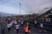 13 September 2016; A general view during the Grant Thornton Corporate 5K Team Challenge 2016 at Dublin Docklands. Photo by Ramsey Cardy/Sportsfile