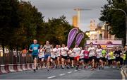 13 September 2016; A general view during the Grant Thornton Corporate 5K Team Challenge 2016 at Dublin Docklands. Photo by Ramsey Cardy/Sportsfile