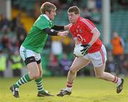 16 January 2011; David Goold, Cork, in action against Shane Gallager, Limerick. McGrath Cup Quarter-Final, Limerick v Cork, Gaelic Grounds, Limerick. Picture credit: Brian Lawless / SPORTSFILE
