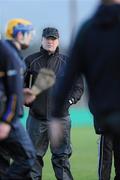 16 January 2011; Tipperary manager Declan Ryan watches his players warm up before the start of the game. Waterford Crystal Cup, Tipperary v Waterford IT, Clonmel GAA Grounds, Clonmel, Co. Tipperary. Picture credit: Matt Browne / SPORTSFILE